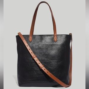 Madewell zip top medium transport tote